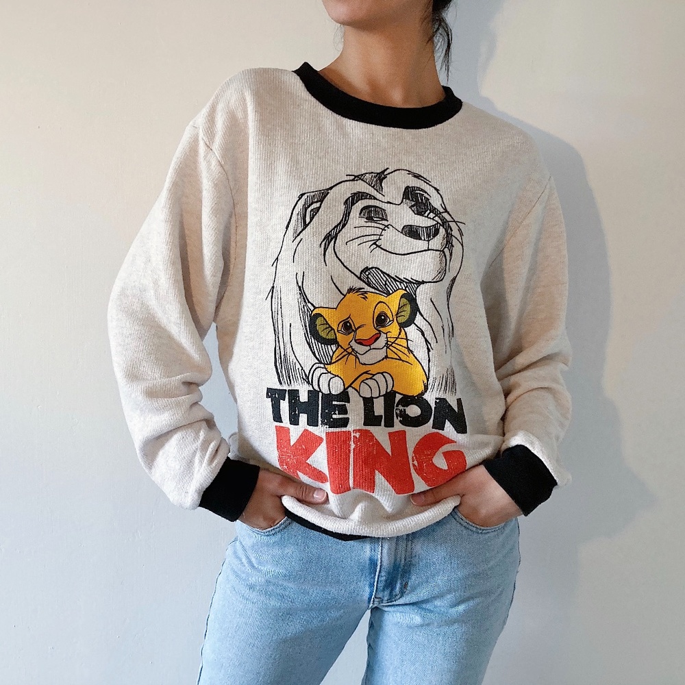 Disney The Lion King Cream colored Sweatshirt